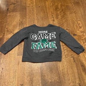 Garanimals Boys Long Sleeve Tee Grey and Green Size 4T